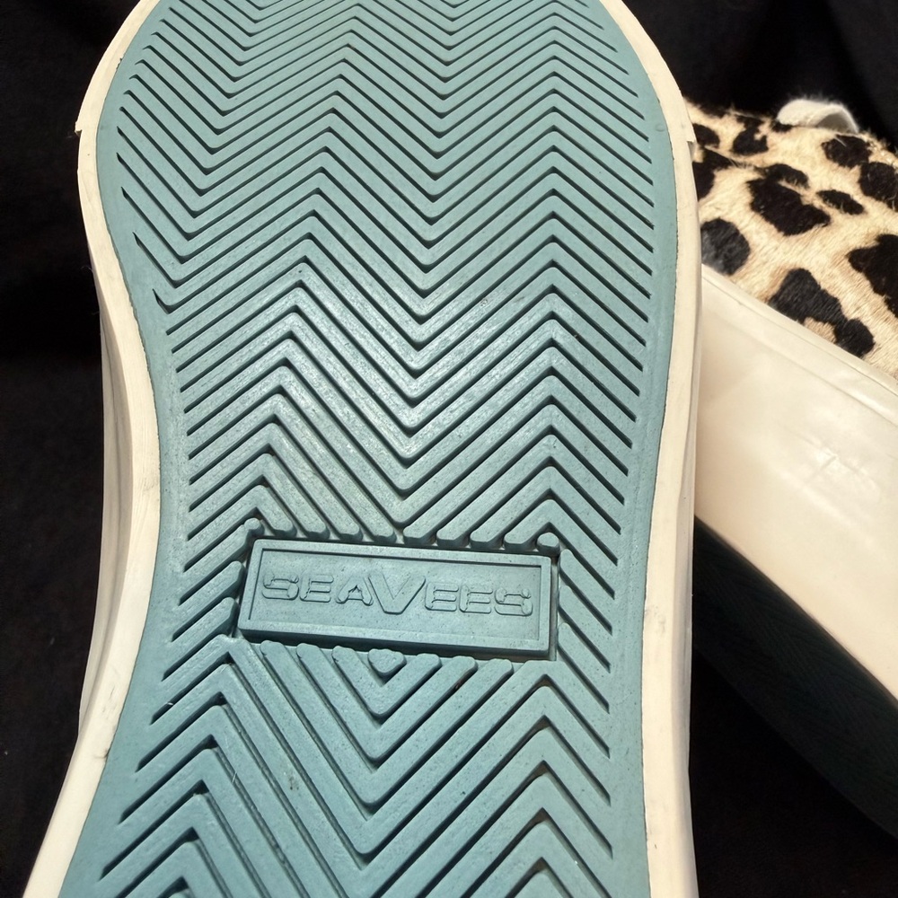 SeaVees Cowhide Leopard Print Sneakers - Picture 5 of 15